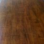 Antique solid oak circa early 19th century table plus 2 oak bench and 4 oak chairs Image 8