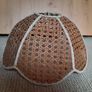 Vintage Rattan Lampshade Image 5