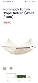 indoor and outdoor hammock
