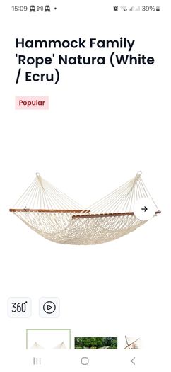 indoor and outdoor hammock