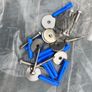 Stainless steel wall starters. Image 4