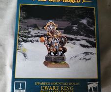 Games Workshop Warhammer The Old World Dwarf King with Oathstone Dwarfen Mountain Holds
