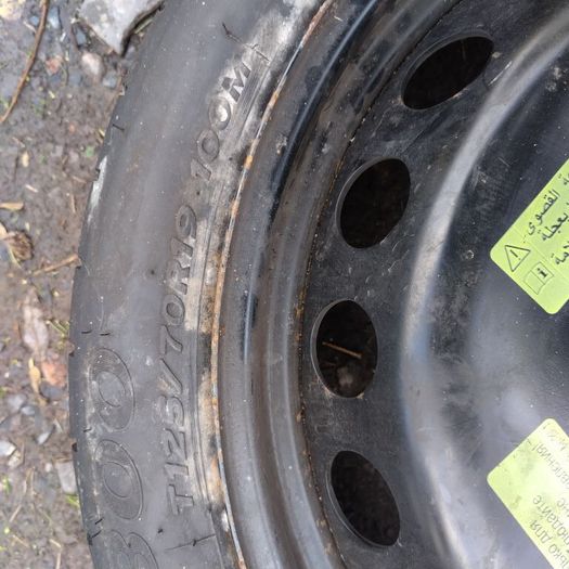 Audi A4 B8 19" spare wheel