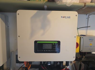 Sofar Solar 5kw Inverter plus 8.5 kw battery set.