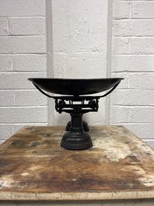scales vintage antique salter