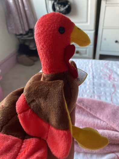 Beanie babies globbles rare discontinued turkey