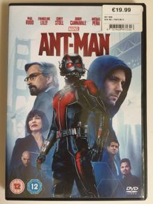 Ant-Man (Marvel) [2015] Paul Rudd, Michael Douglas, Evangeline Lilly & Michael Pena [Movie DVD]