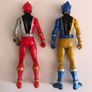 2 x Power Rangers Dino Fury Figures Image 2