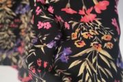 Compania Fantastica black floral blouse Sz XL ( Fit 12-14 UK) - Rrp 70 ( New)