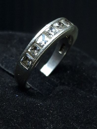 Sterling Silver 925 Stone Set Ring
