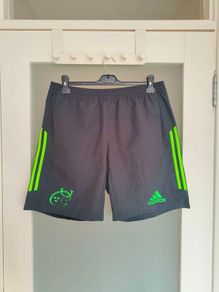 Vintage Adidas Munster Rugby training shorts