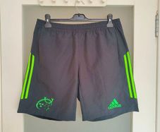 Vintage Adidas Munster Rugby training shorts