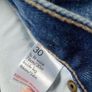 Mens dark blue jeans Image 3
