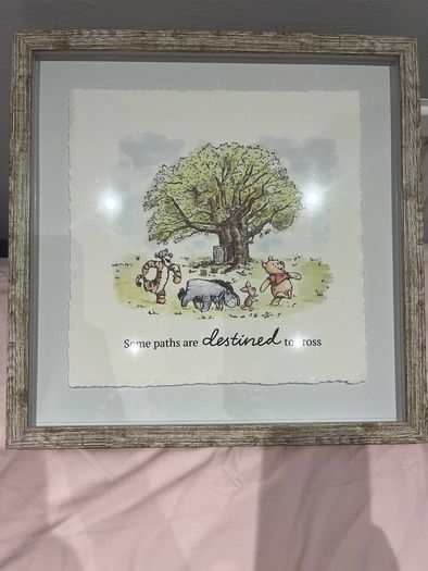 2x Winnie the Pooh pictures