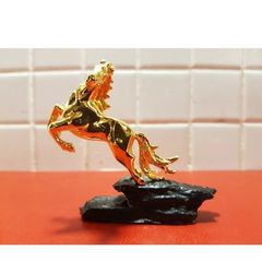 Risis 24 K plated Golden Horse Figurine  from Singapore. Perfect condition!Without box!RARE!!!
