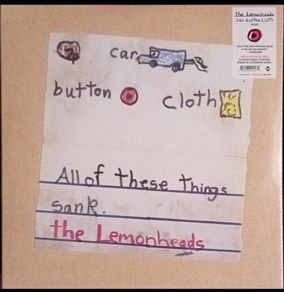 Lemonheads Car button cloth 2lp deluxe 2025 reissue