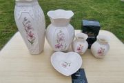 Belleek Pottery porcelain set