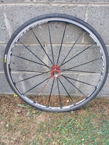 Bicycle front wheel Mavic ksyrium SL