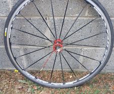 Bicycle front wheel Mavic ksyrium SL