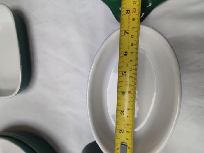 Ceramic stoneware Oven to table vintage dishes