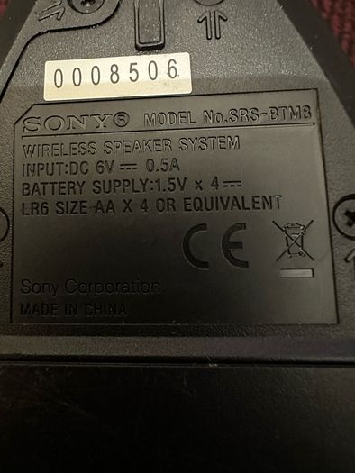 Sony wireless speaker
