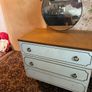 vintage wardrobe and matching dresser with mirror read full ad Image 2