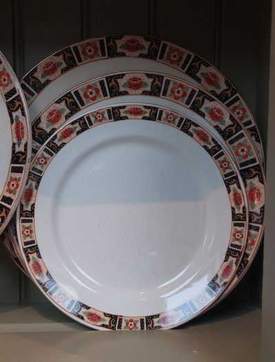 Amazing and Rare Arklow Pottery-Avoca Ware in Pattern Number 878, From the Very Early Days of Arklow Potterys Production, Circa 1936, Mixed Used Condition, Display Only