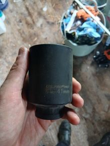 41mm Deep socket 6 point 1/2" Drive