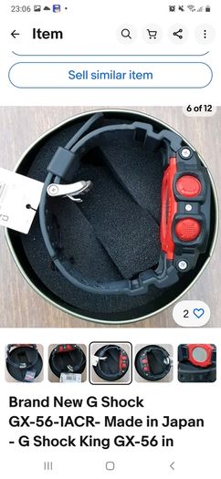 Brand new original G Shock GX56 King