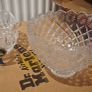 Pair of lovely Vintage Tipperary & Killarney Irish Crystal Bowls Image 2