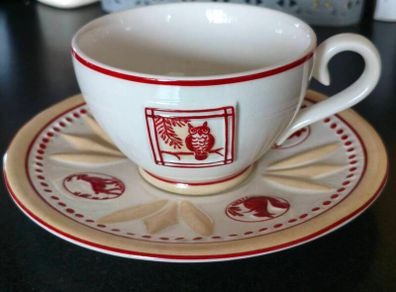 Villeroy and Boch "Christmas bakery -enjoyment" cup and saucer