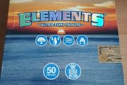 Elements Ultra-Thin King Size Slim Rolling Papers - Box of 50