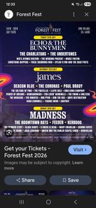 Forest Fest Family Weekend Tickets
