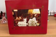 Belleek Living Nativity Collection - Manger Ox and Camel Set