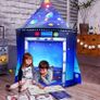 Play Tent Unique Space Tent for Indoor and Outdoor Fun, Portable Pop Up Play Rocket Tent Foldable Playhouse with Carry Bag, Gift for Kids (FREE POSTAGE) Image 2