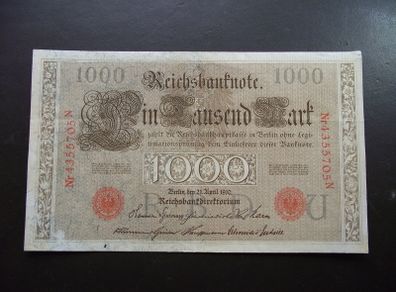 Germany. Reichsbanknote. 100 Mark (21.04.1910