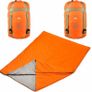 Ultra-light Warm Weather Rectangular Sleeping Bag, 75" L x 30" W, Lightweight Envelope sleeping bag for Outdoor Camping, Backpacking & Hiking - Fit for Kids, Teens and Adults Image 3
