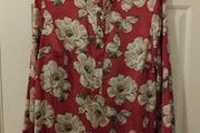 Pink satin shirt, gallery, size 12
