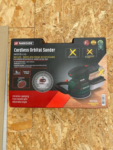 Parkside Cordless Orbital Sander PAEXS 20-Li A1