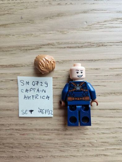 lego sh0729 captain america, set 76192
