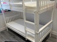 main image for ad White or grey bunk beds in stock with mattress