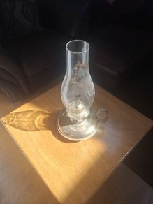 vintage oil lamp