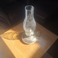 vintage oil lamp