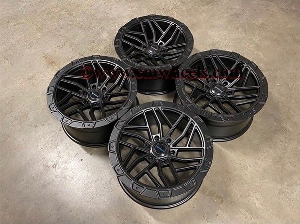 20" Inch Motion R Off Road OR1 Wheels Ford Ranger Toyota Hilux Landcruiser 6X139.7