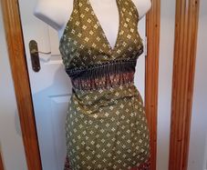 Halterneck dress