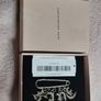 Christopher Kane Silver Name Safety Pin Brooch with Box Image 2
