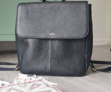 Fossil Leather Backpack