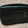 Brand New Genuine Leather Wristlet Pouch - Dark Brown Image 2