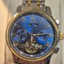 OLEVS Automatic Mechanical Watch - Two-Tone Blue Dial Image 4