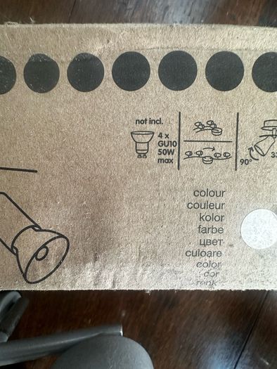 IKEA Adjustable Track Spotlight System